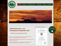 jagdschule-wald.de Webseite Vorschau