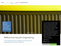 jahn-engineering.de Webseite Vorschau