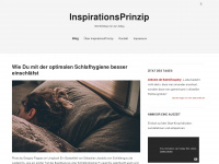 inspirationsprinzip.de Webseite Vorschau
