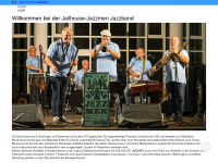 jailhouse-jazzmen.de Webseite Vorschau