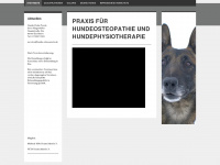 hunde-reha-praxis.de Webseite Vorschau