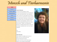 mensch-und-tierharmonie.com Webseite Vorschau