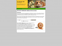 hamster-abc.de Webseite Vorschau