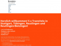 transvelo.de Webseite Vorschau