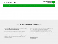 bubi-froehlich.de Webseite Vorschau