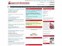 fifthinternational.org Webseite Vorschau