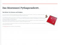 pythagorasbrett.de Webseite Vorschau