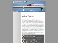 iridium-next.de Webseite Vorschau