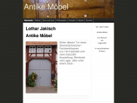 jakisch-antike-moebel.de Webseite Vorschau
