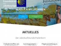 jakobusfreunde-paderborn.com Webseite Vorschau