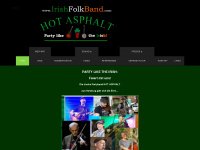 irishfolkband.com Webseite Vorschau