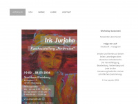 irisjurjahn.de Webseite Vorschau