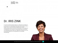 iriszink.de Webseite Vorschau