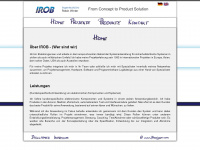 irob.de Webseite Vorschau