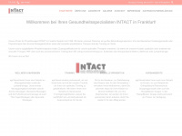intact-therapie.de Webseite Vorschau