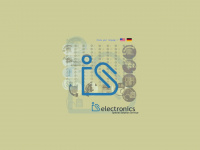 is-electronic.de Webseite Vorschau