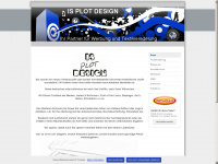 is-plot-design.de Webseite Vorschau
