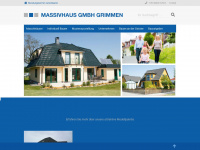 massivhaus-gmbh-grimmen.de Webseite Vorschau