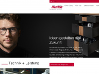 ninka.com Webseite Vorschau
