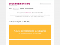 cookiesandmonsters.com Webseite Vorschau