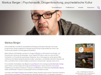 markusberger.info Webseite Vorschau