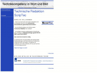 scriptec.de Webseite Vorschau