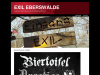 exil-eberswalde.de Webseite Vorschau