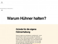 huehnerhof.net Webseite Vorschau