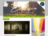 ecclesia-stadthagen.de Webseite Vorschau