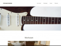 strom-gitarren.de Webseite Vorschau
