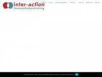inter-action.de Webseite Vorschau