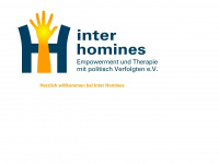 inter-homines.org Webseite Vorschau