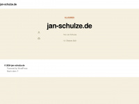 jan-schulze.de Webseite Vorschau