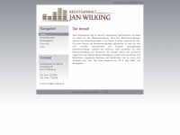 jan-wilking.de Webseite Vorschau