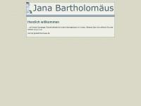 janabartholomaeus.de Webseite Vorschau