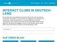 interact-club.de Webseite Vorschau