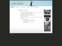 janbock.de Webseite Vorschau