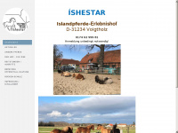 ishestar.de Webseite Vorschau