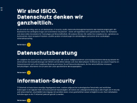 isico-datenschutz.de Webseite Vorschau