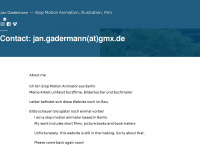 jangadermann.de Webseite Vorschau