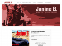 janineb.de Webseite Vorschau