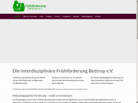 interdisziplinaere-fruehfoerderung-bottrop.de Webseite Vorschau