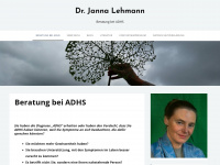 jannalehmann.de Webseite Vorschau