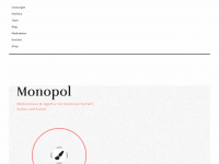 monopol.at Webseite Vorschau