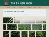 monimbocoffee.com Webseite Vorschau
