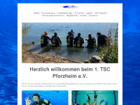 tsc-pforzheim.de Webseite Vorschau