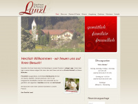 pension-lanzl.de Webseite Vorschau