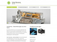 interferenz.com Webseite Vorschau
