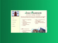 janson-bauelemente.com Webseite Vorschau