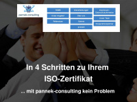 iso-zertifikat.de Webseite Vorschau